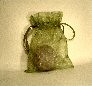 Organza Bag - Green (5 pack)